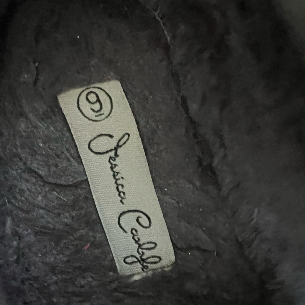 Gray Minimalist Mules with Platform Sole - Picture 5 of 5